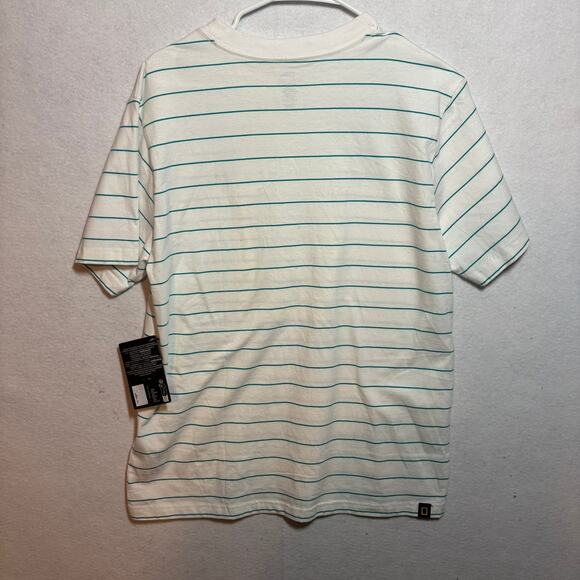 NWT Disney Parks National Geographic Elephant Graphic T Shirt Size Medium Stripe - Picture 2 of 7